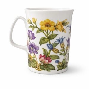 Vintage Rose of England Floral Bone China Mug